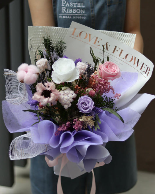 Cherish Lavender - Preserved Flowers