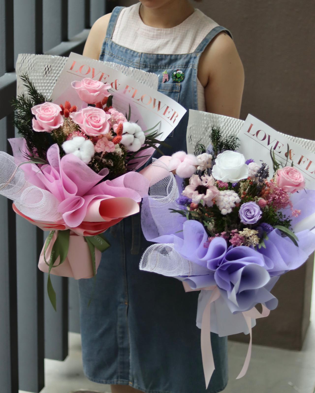 Cherish Lavender - Preserved Flowers
