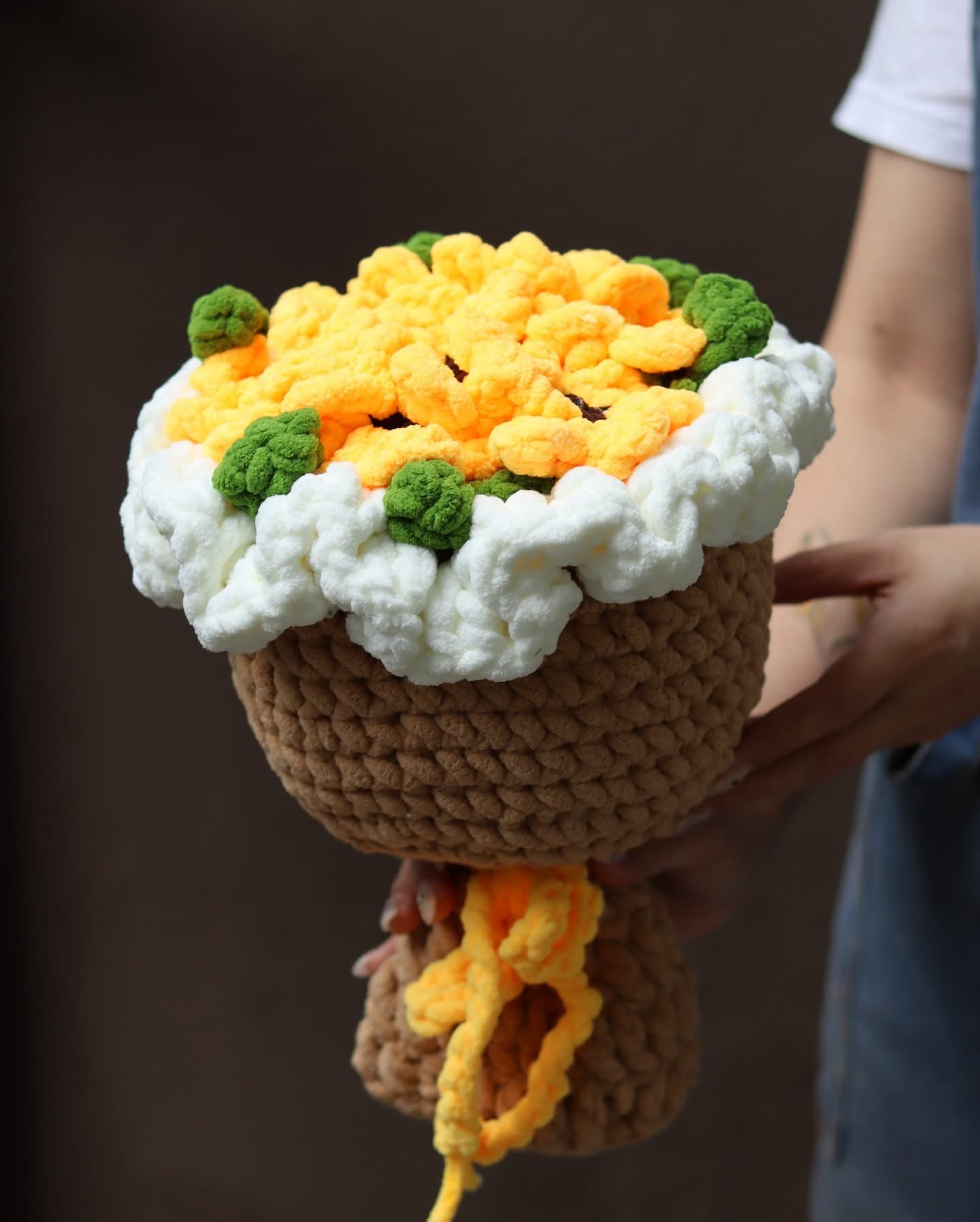 Sunflower | Crochet Bouquet