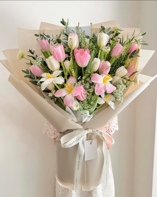 Tulips Garden Bouquet
