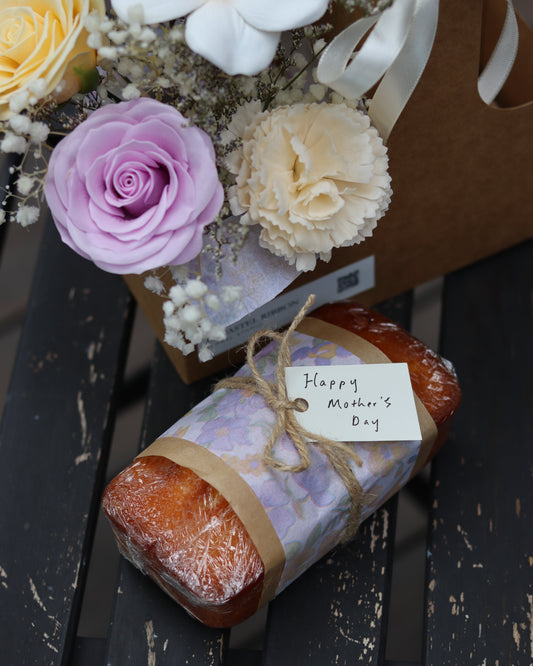 (Store Pick-Up Only) Mother’s Day Special Floral Cake Set | Ji Yue Coffee x LPR
