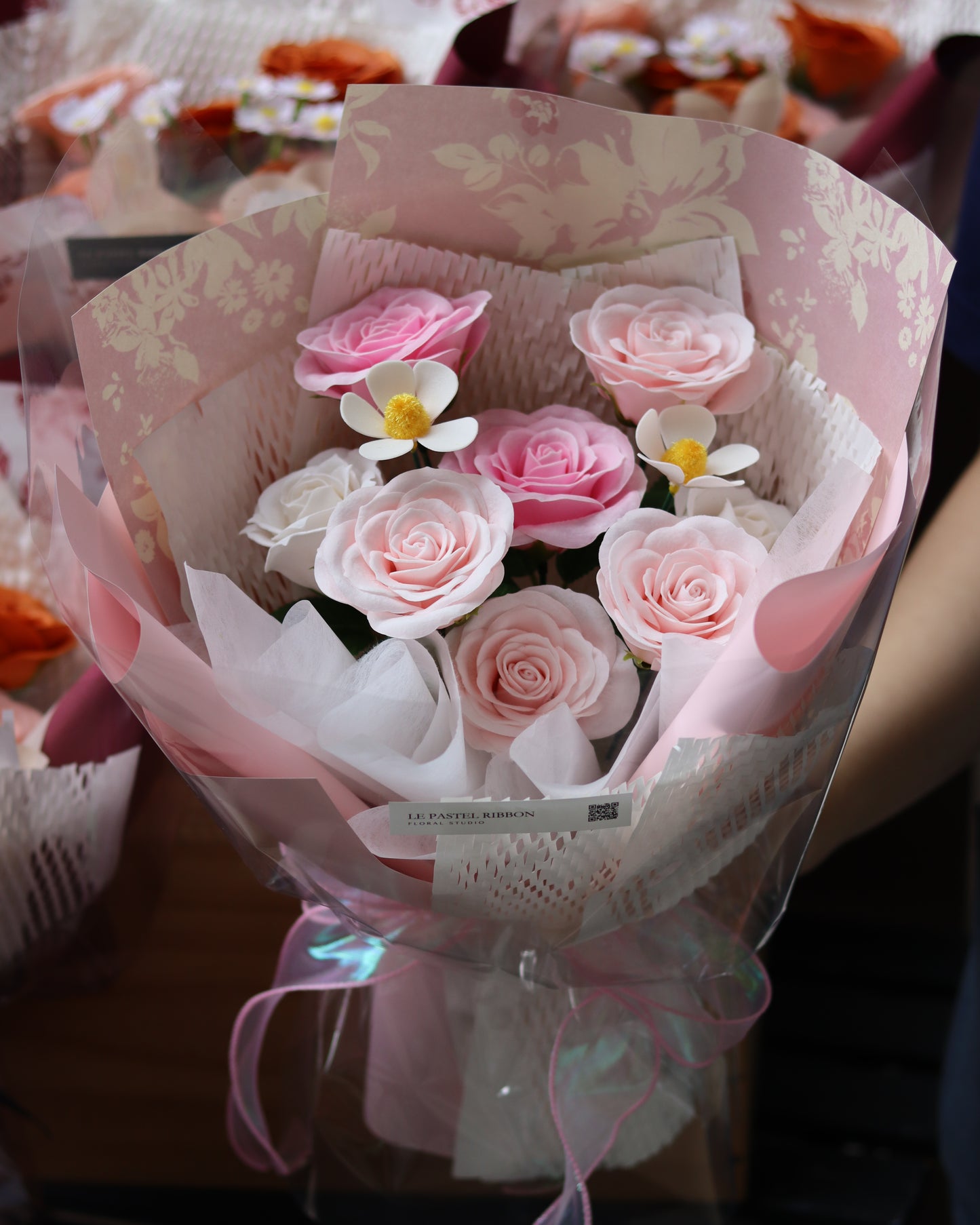 Dainty Pink | Soap Flowers Bouquet