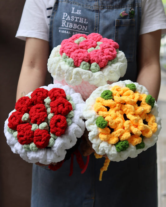 Red Rose | Crochet Bouquet