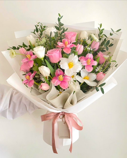Tulips Garden Bouquet
