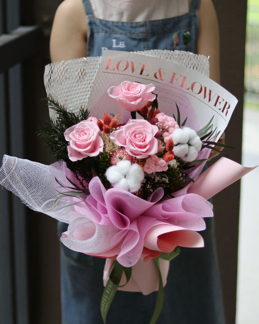 Adore Pink - Preserved Flowers