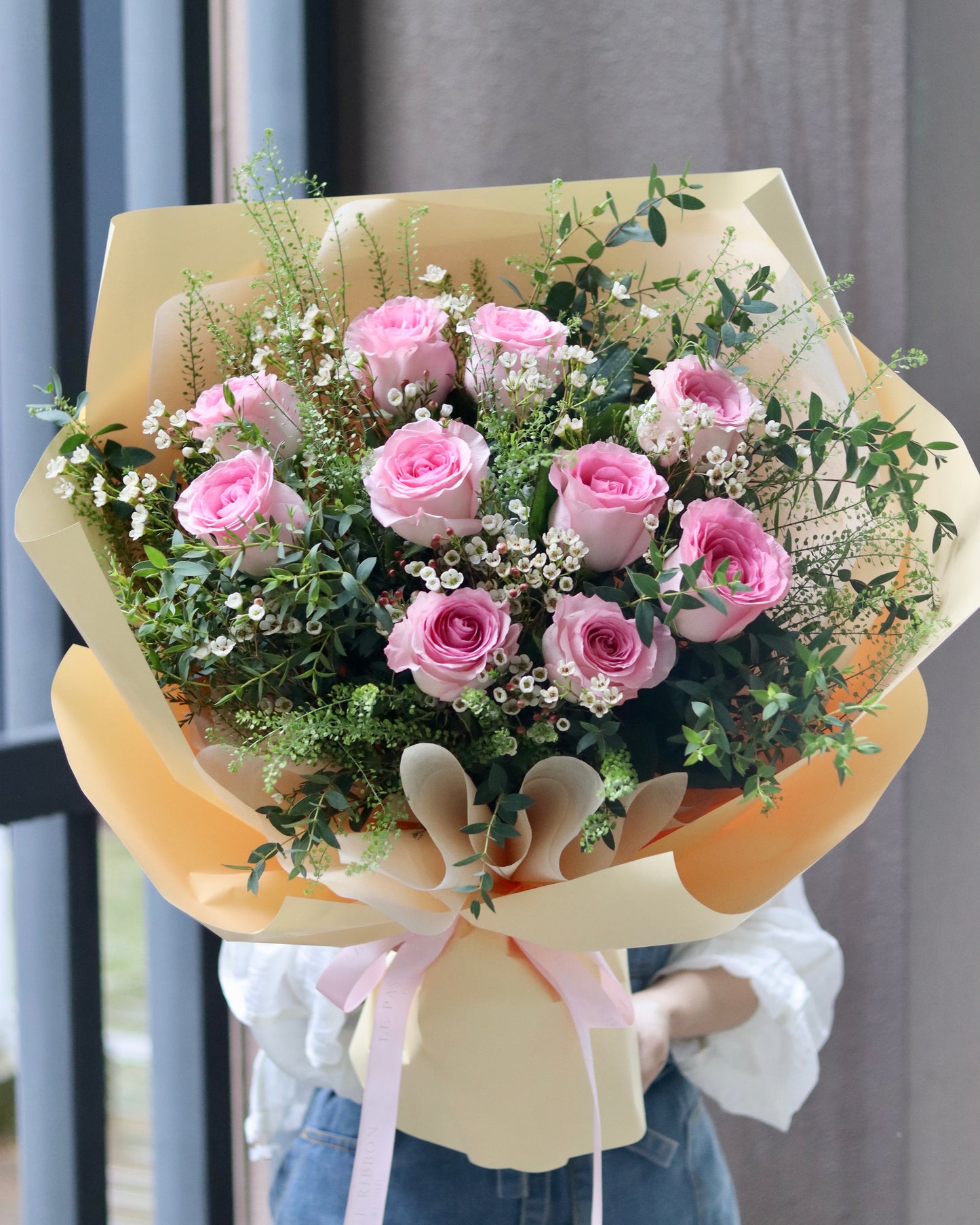 Sweet Pink Premium Rose Bouquet