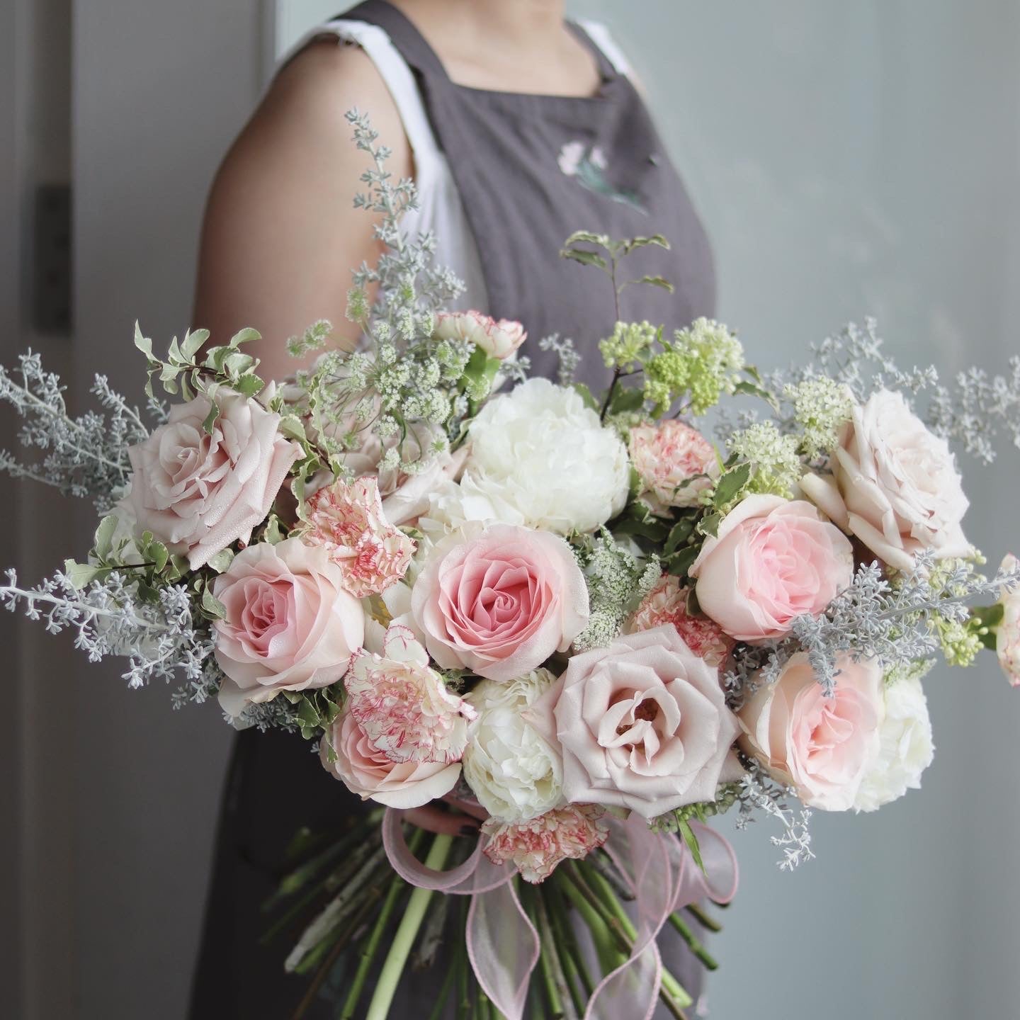 (Customisable) Large Size | Fresh Bridal Bouquet