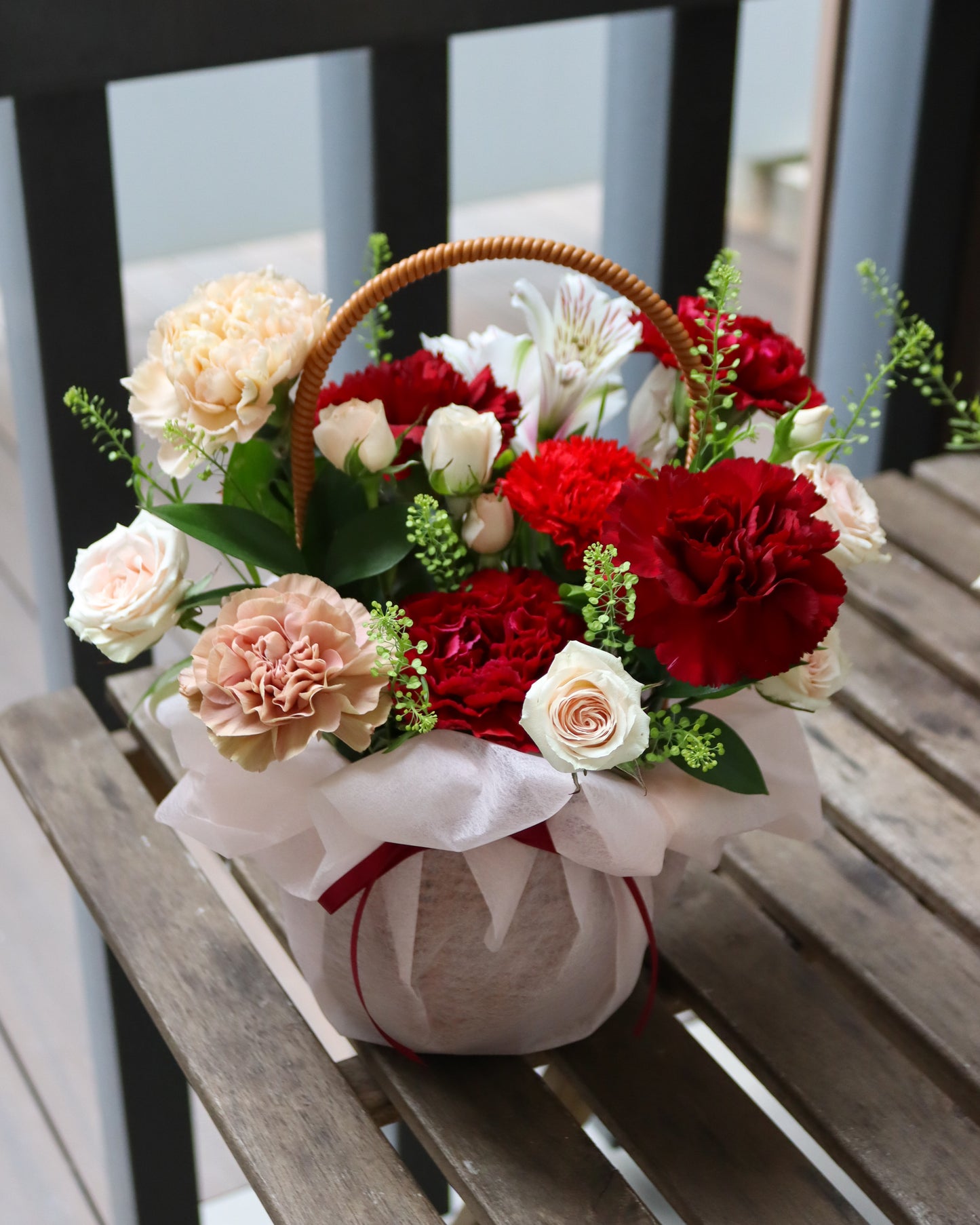 Mother’s Day Send a Smile | Flowers Basket