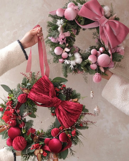 (Customisable) Jolly | Christmas Fresh Wreath