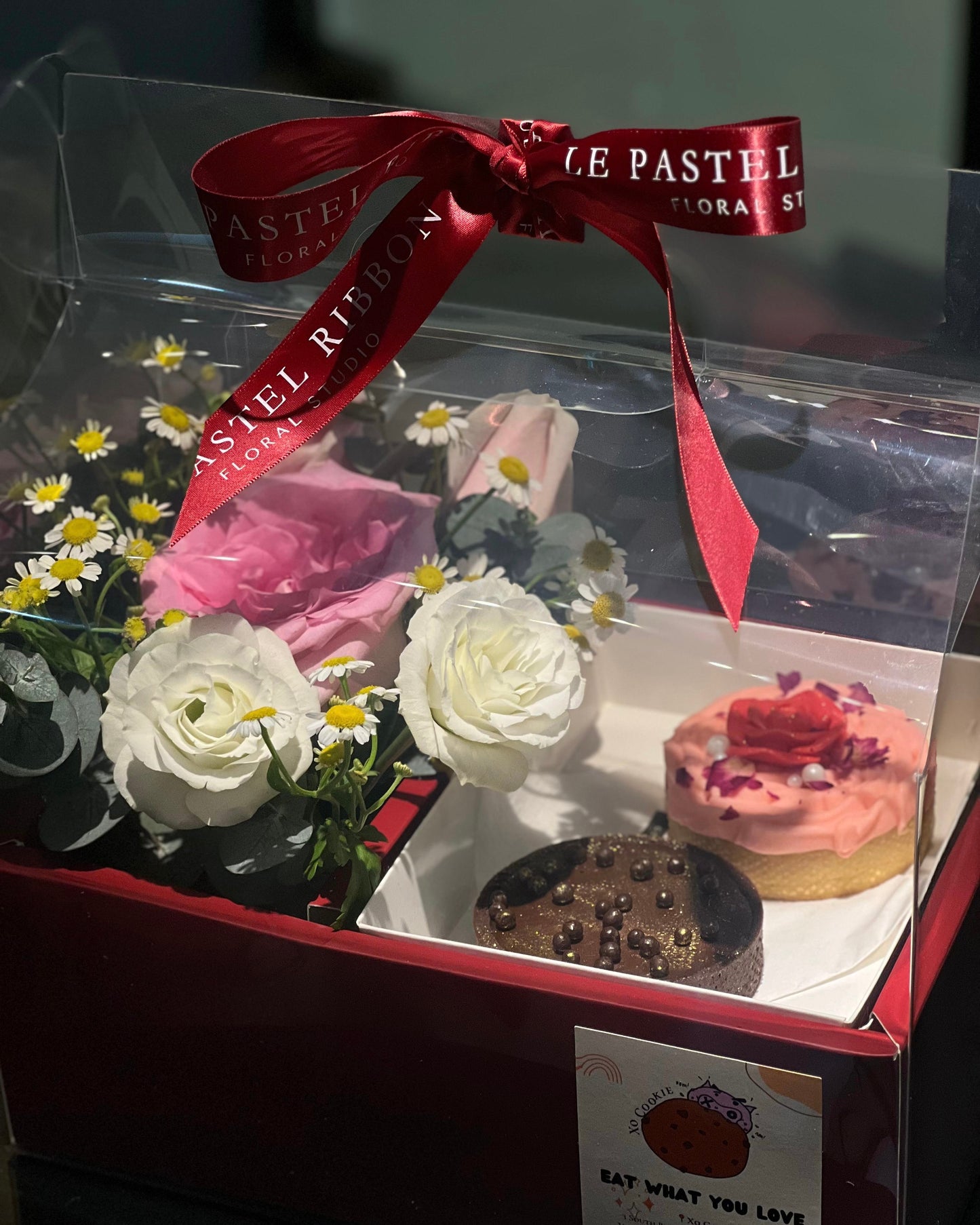 (Store Pick-Up Only) Vday Fresh Flowers Tart Set | XO Cafe x LPR