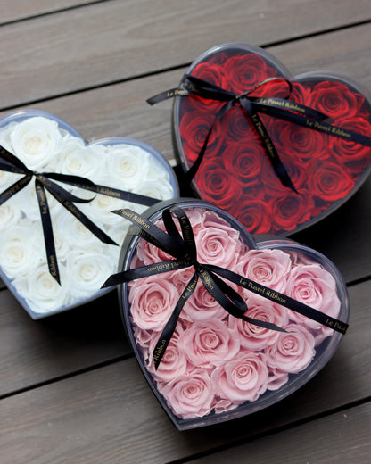 Preserved Rose Heart Box