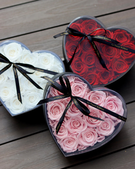 Preserved Rose Heart Box