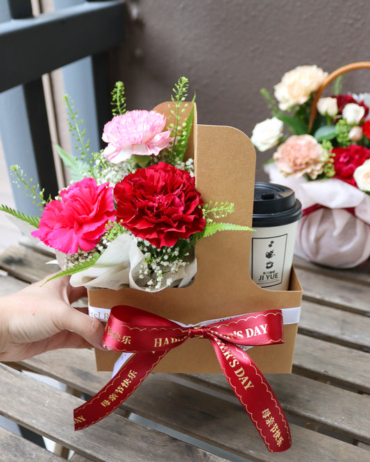 Mother’s Day Special Floral Coffee Box (Available 10 May - 12 May)