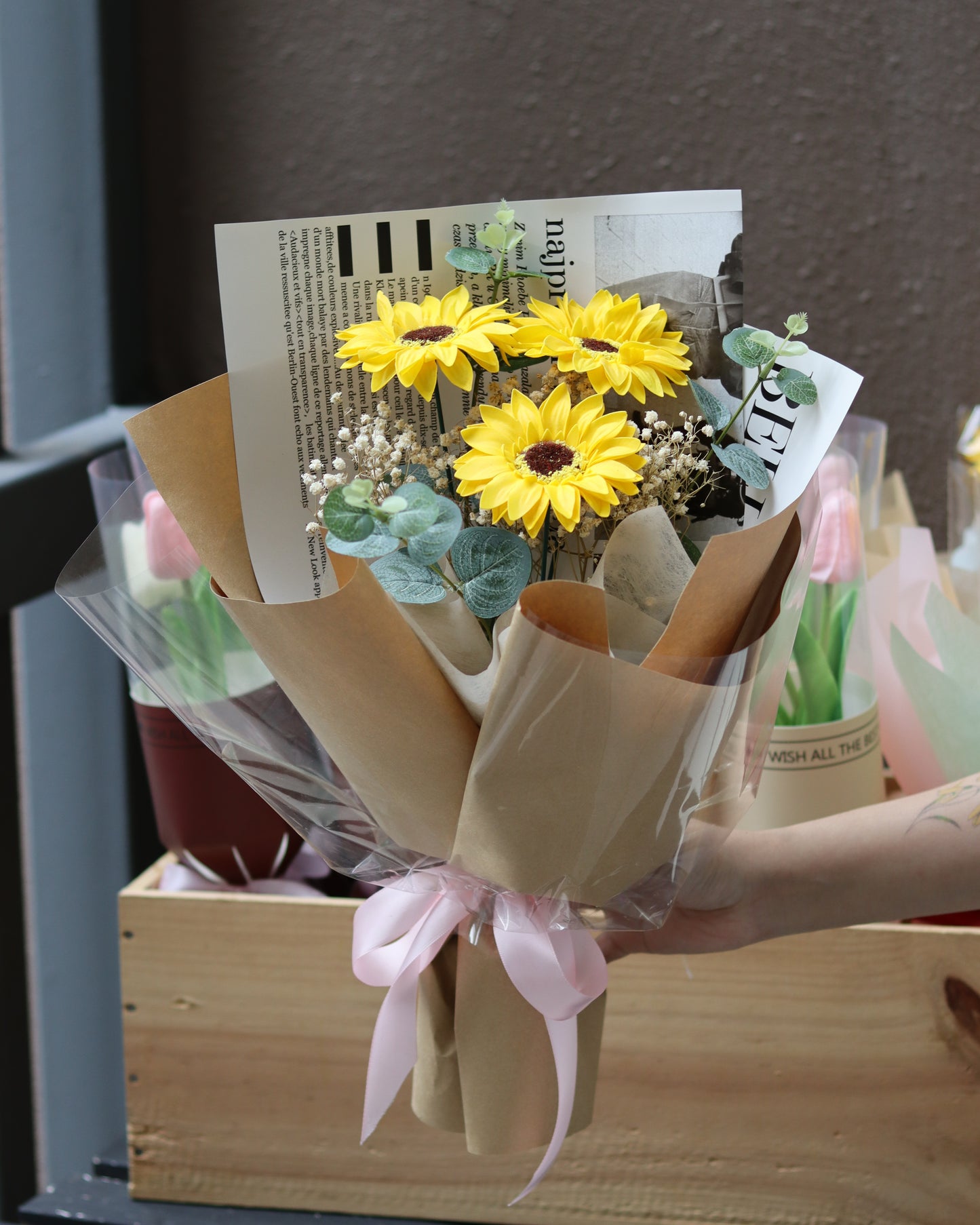 Sunflower | Soap Flowers Bouquet