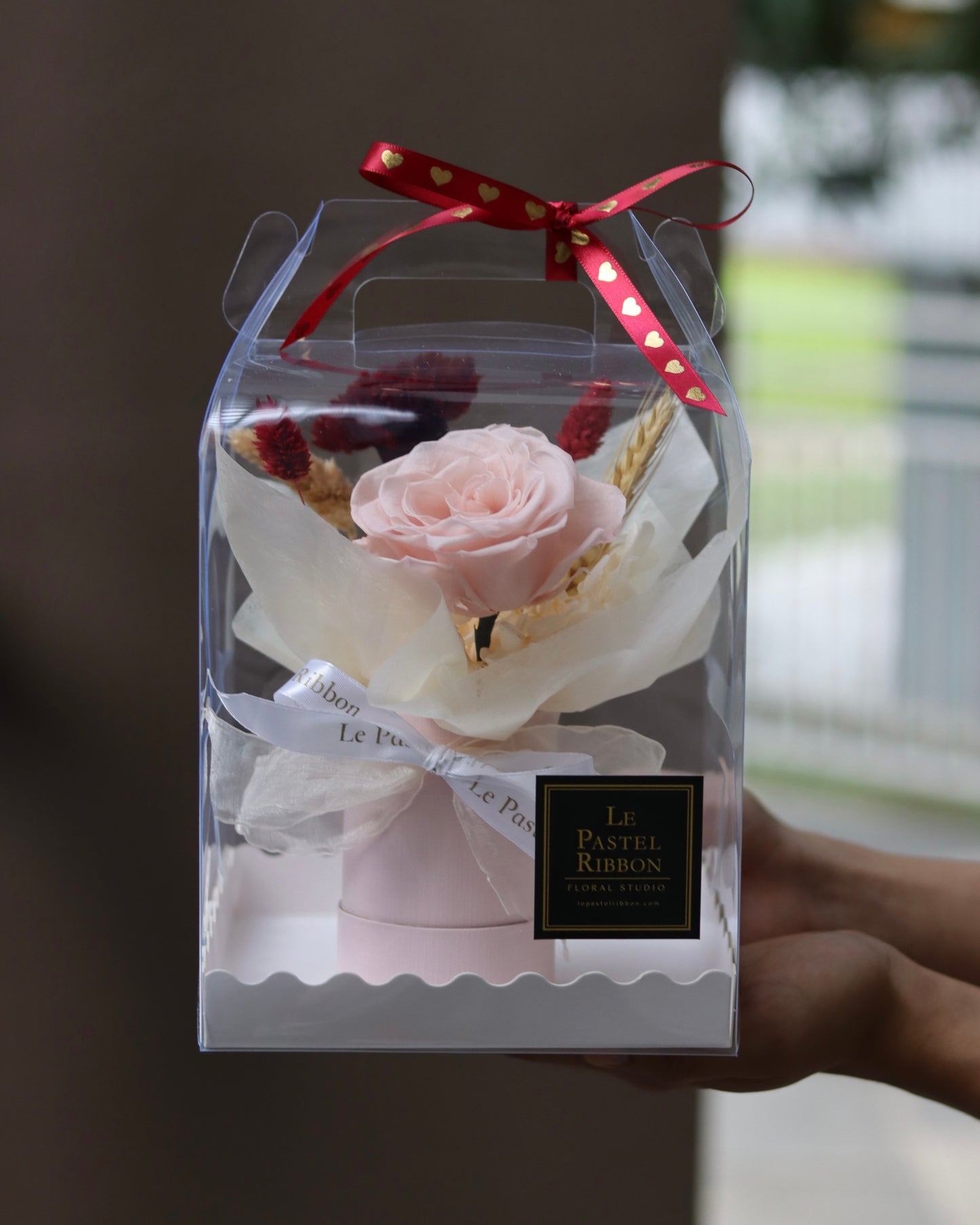 Rose & Carnation | Preserved Flower Gift Box