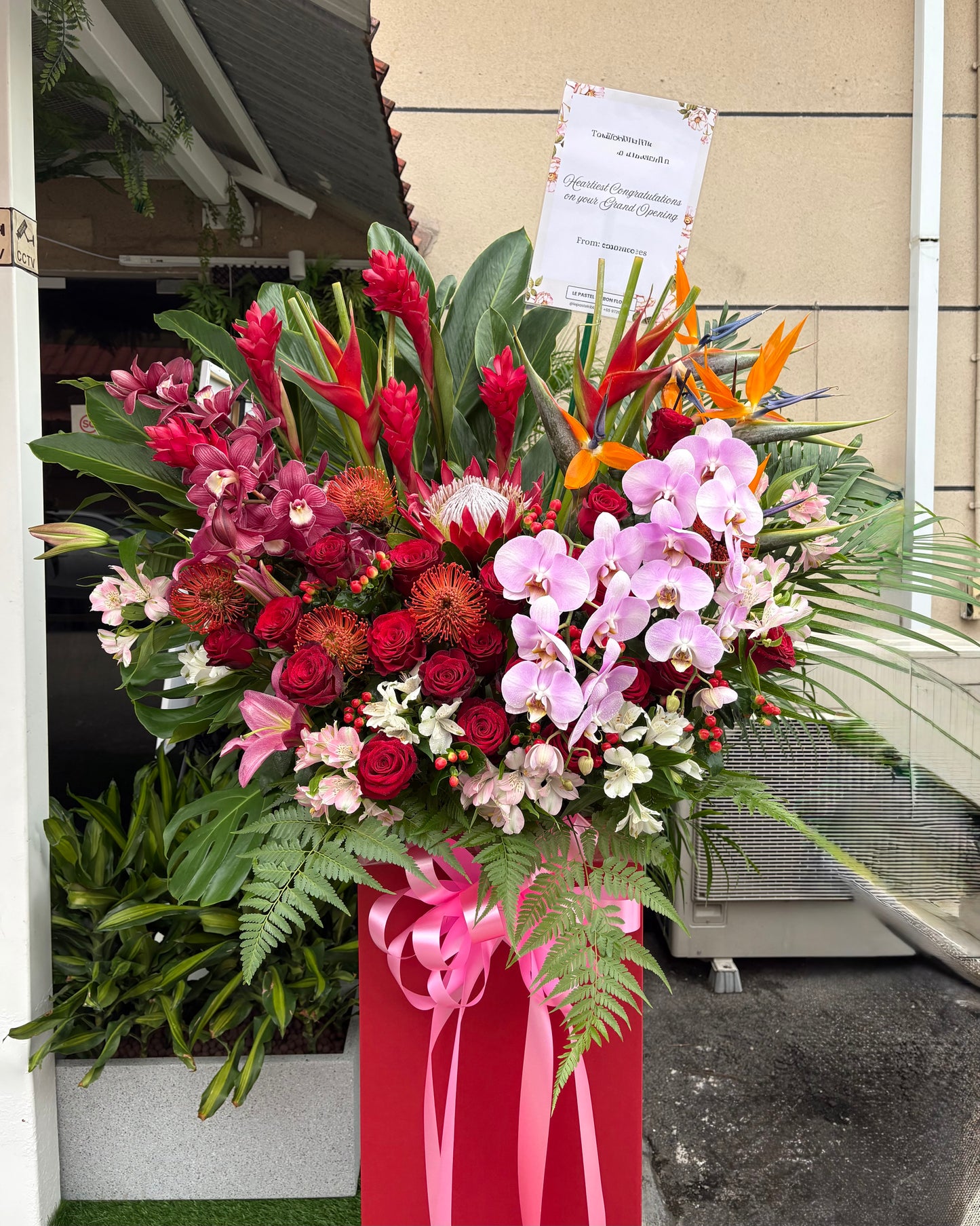 Congratulations Luxe | Artisan Flower Stand
