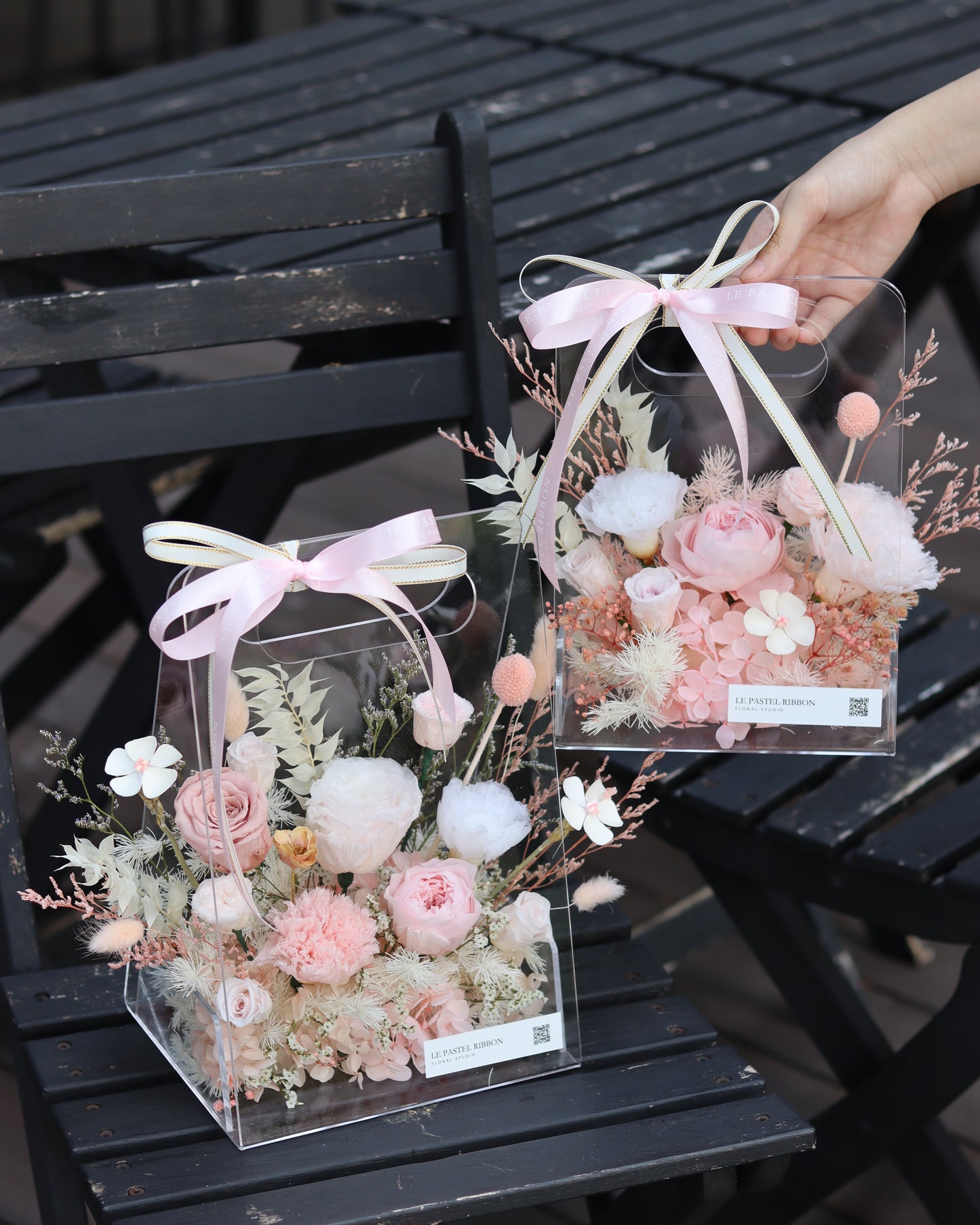 Acrylic Carry Box | Preserved Flowers
