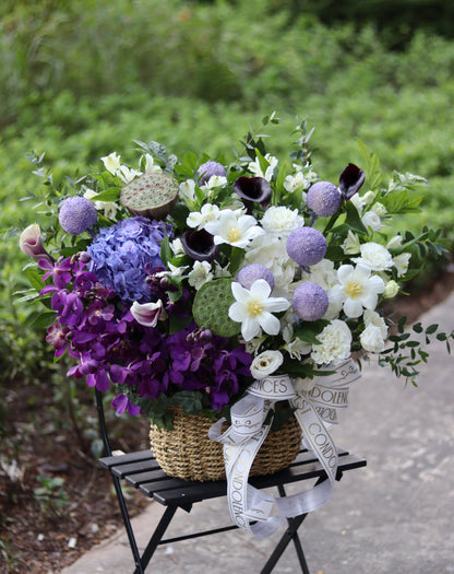 Violet | Flower Basket