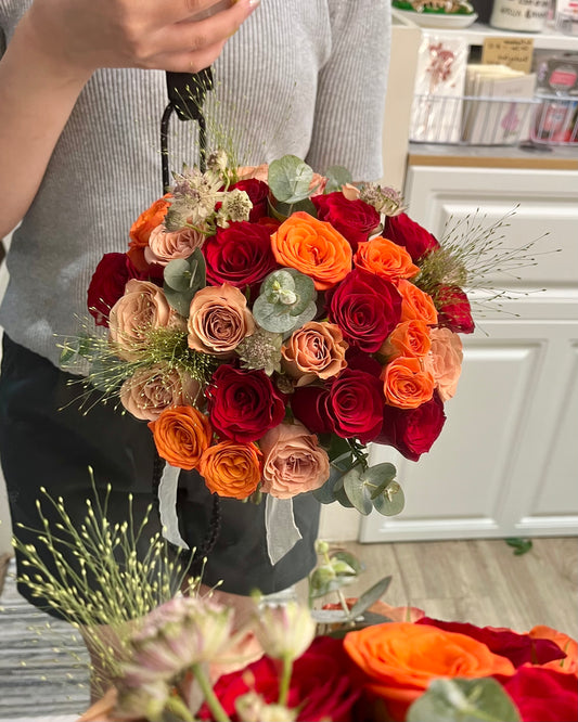 Medium Size | Fresh Bridal Bouquet