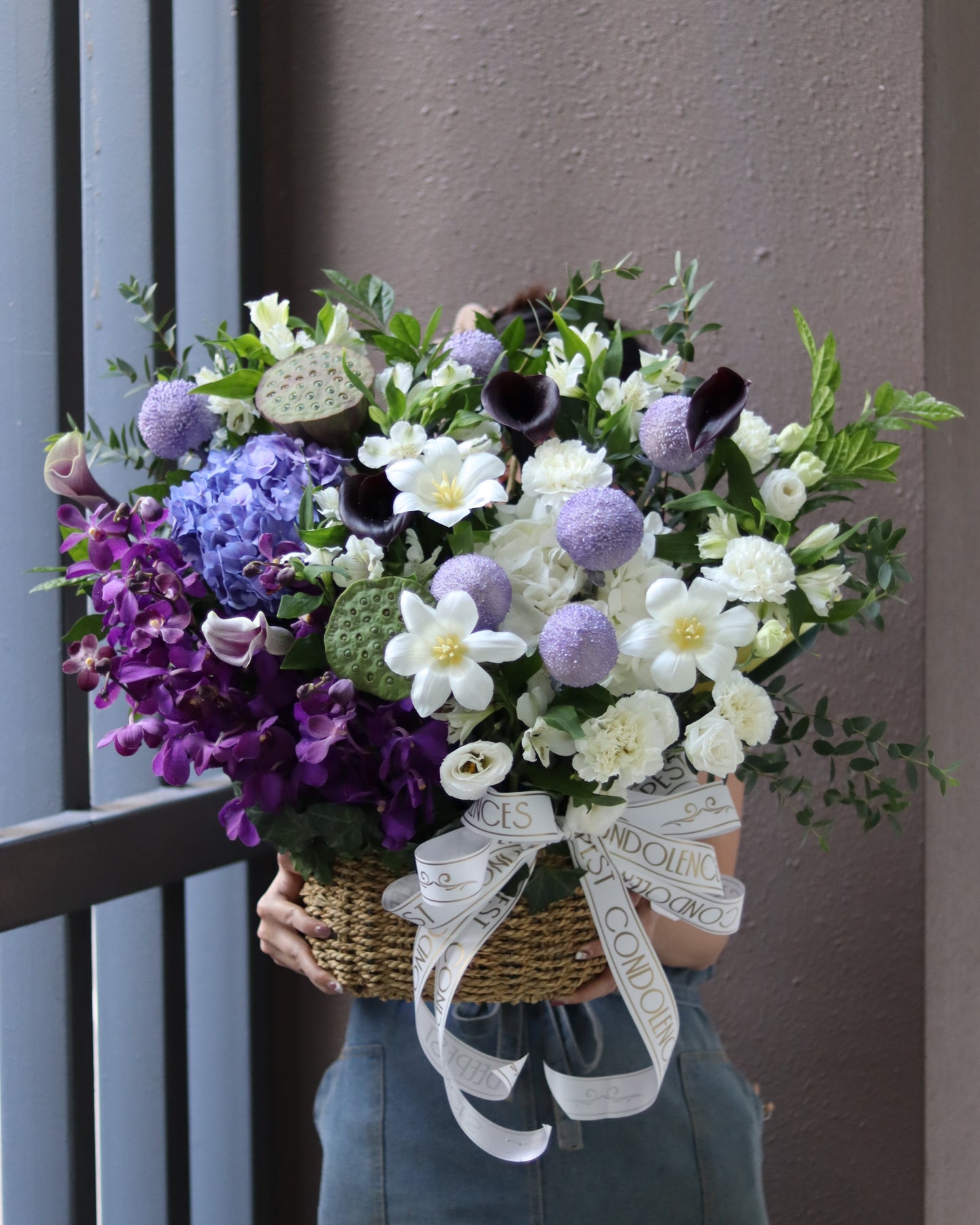 Violet | Flower Basket