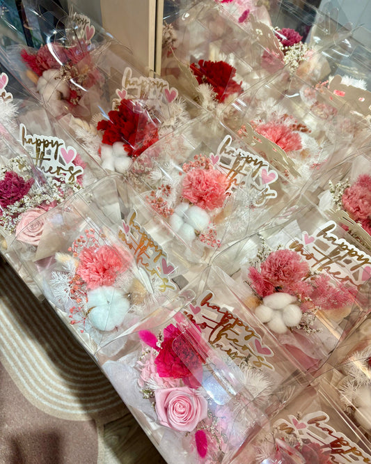 Rose & Carnation | Preserved Flower Gift Box