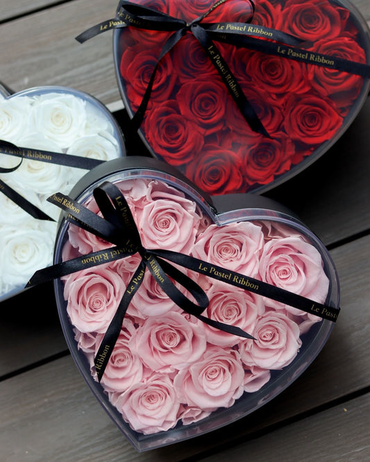 Preserved Rose Heart Box
