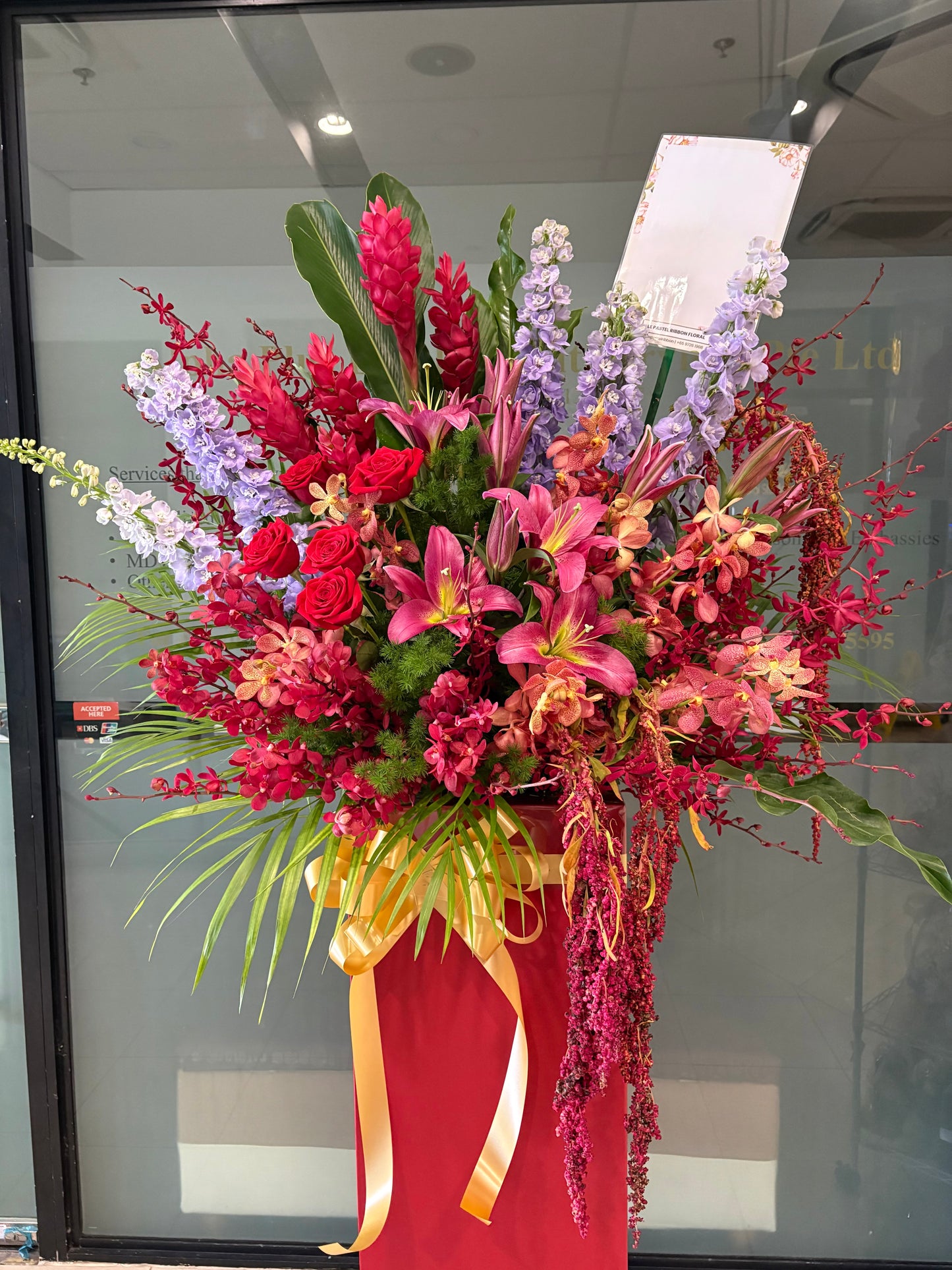 Prosperity in Bloom | Artisan Flower Stand