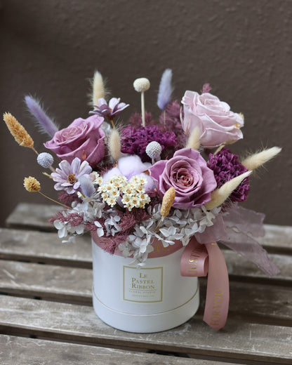 Purple Rush Bloom Box - Preserved Flower