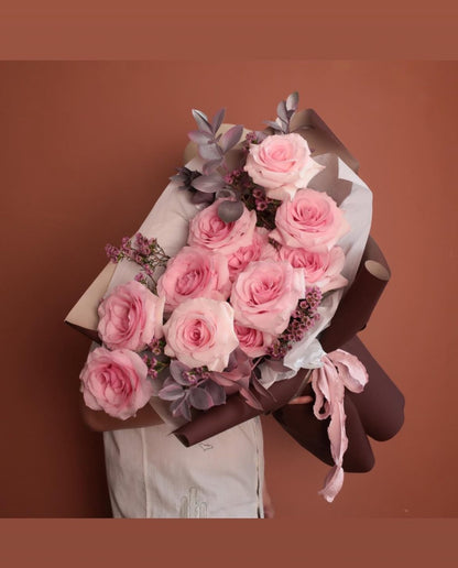 Sweet Pink Premium Rose Bouquet