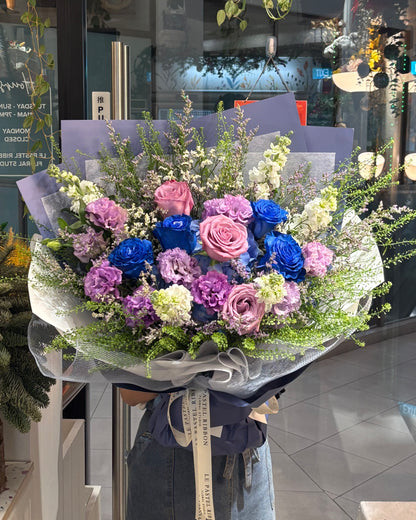 Purple Meets Blue | Mix Bouquet