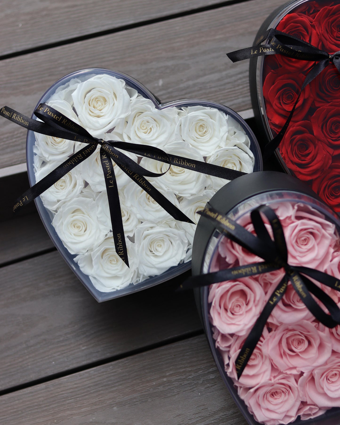 Preserved Rose Heart Box