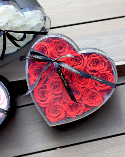 Preserved Rose Heart Box