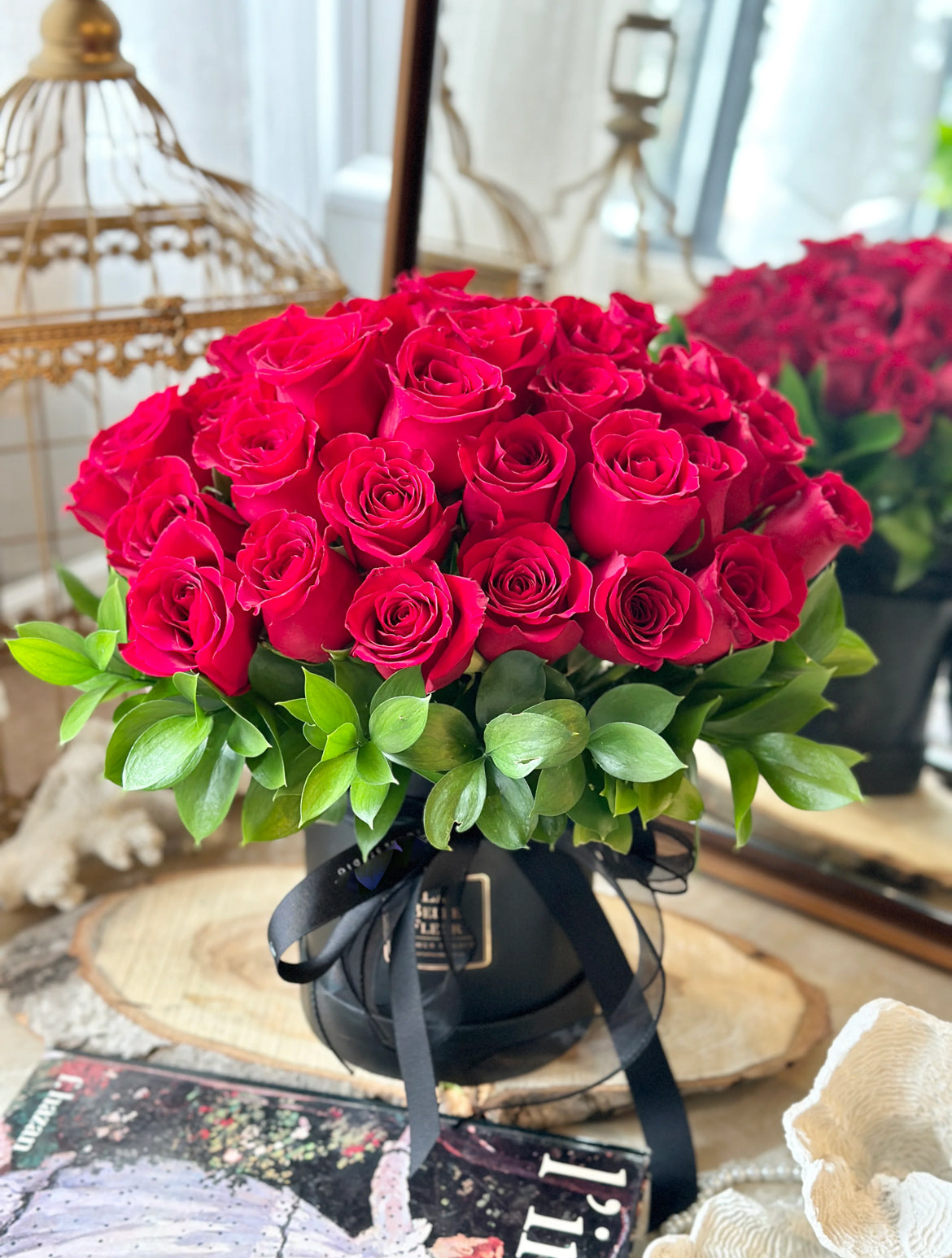 Valentine’s Bloom Box - 33 Roses, 52 Roses, 100 Roses