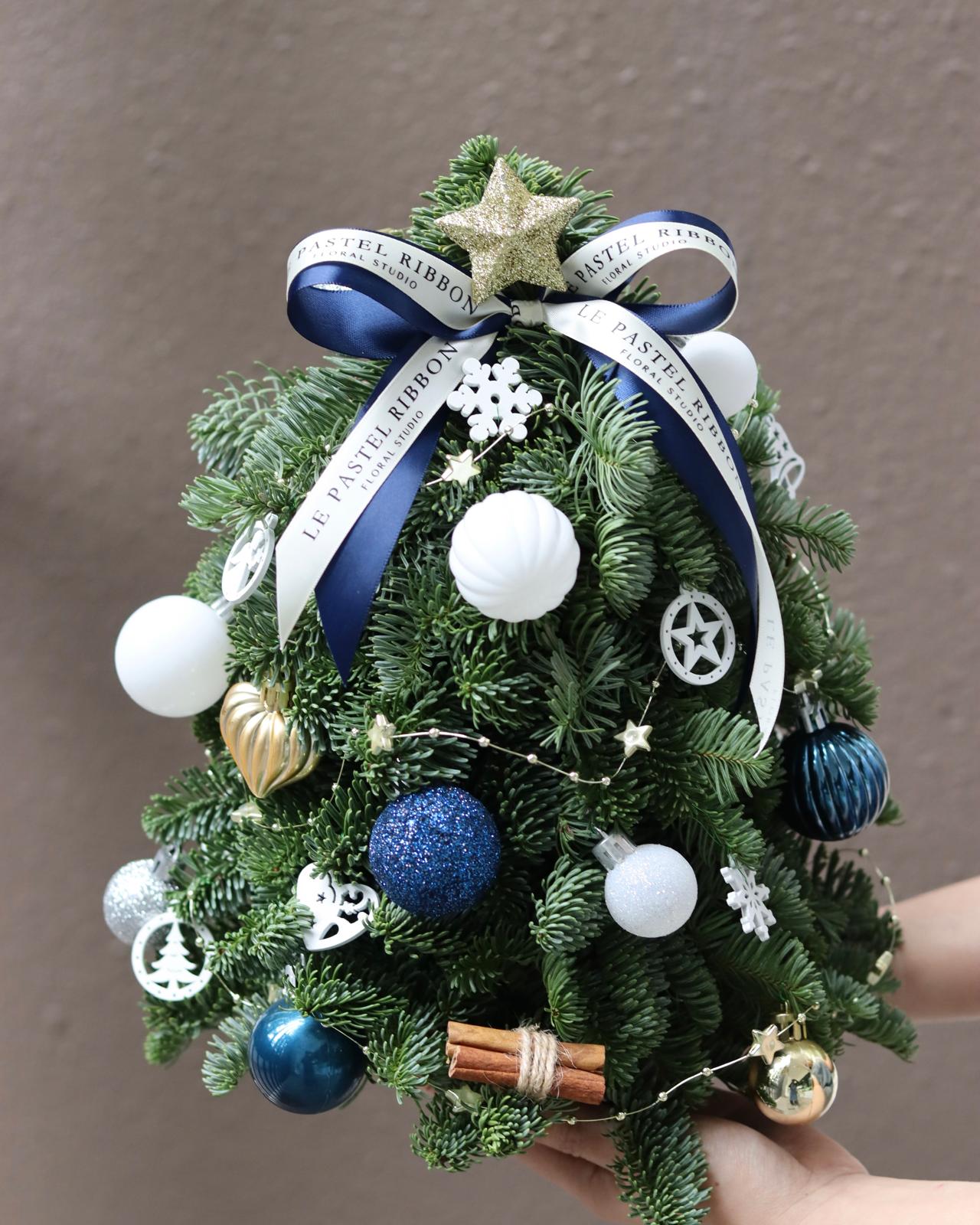 (Customisable) Mini Fresh Christmas Tree