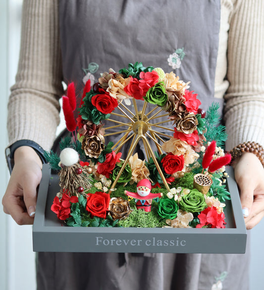 Christmas Fairy Wheel - Preserved Flowers