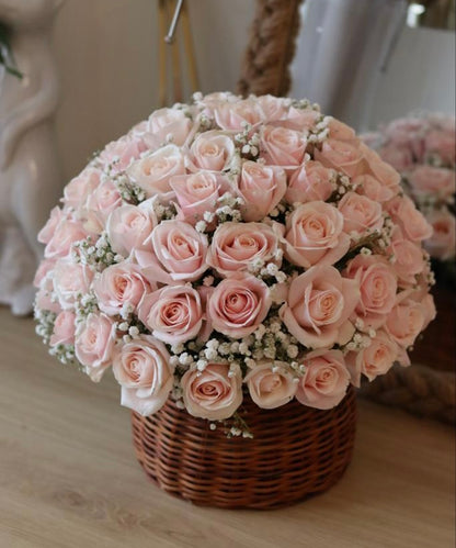 Rose Only Basket